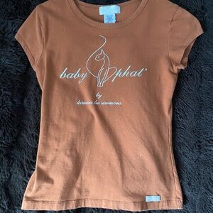 Baby Phat Rust Graphic Tee